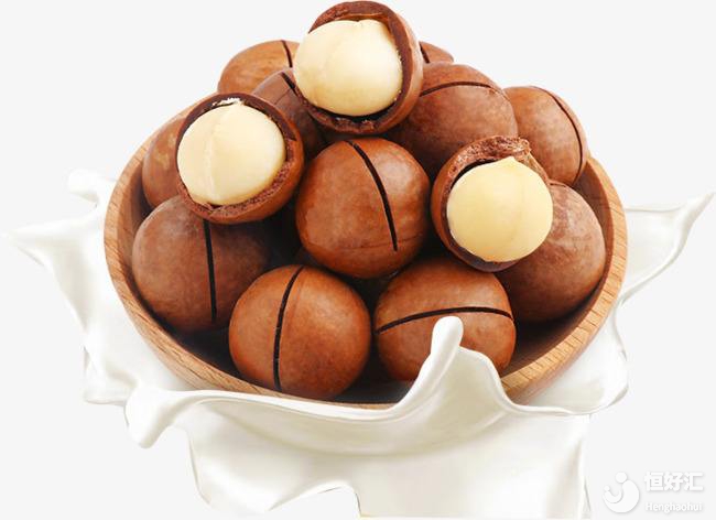 夏威夷果“咔嚓”一聲，打開(kāi)了！試管媽媽可以吃里面的果肉嗎？